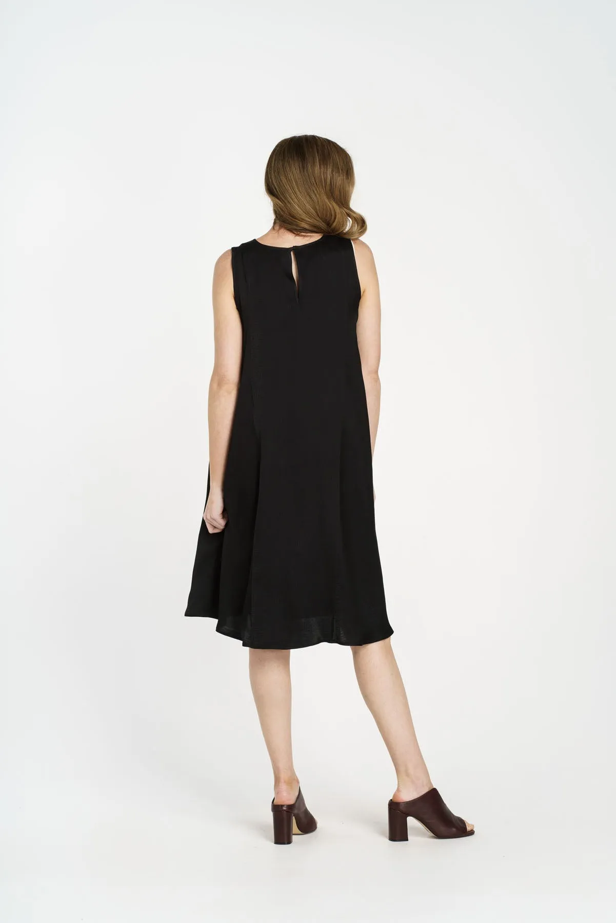 Singlet Dress - Black 4213