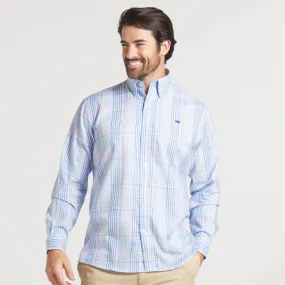 Southern Marsh Edgefield Windowpane Dress Shirt