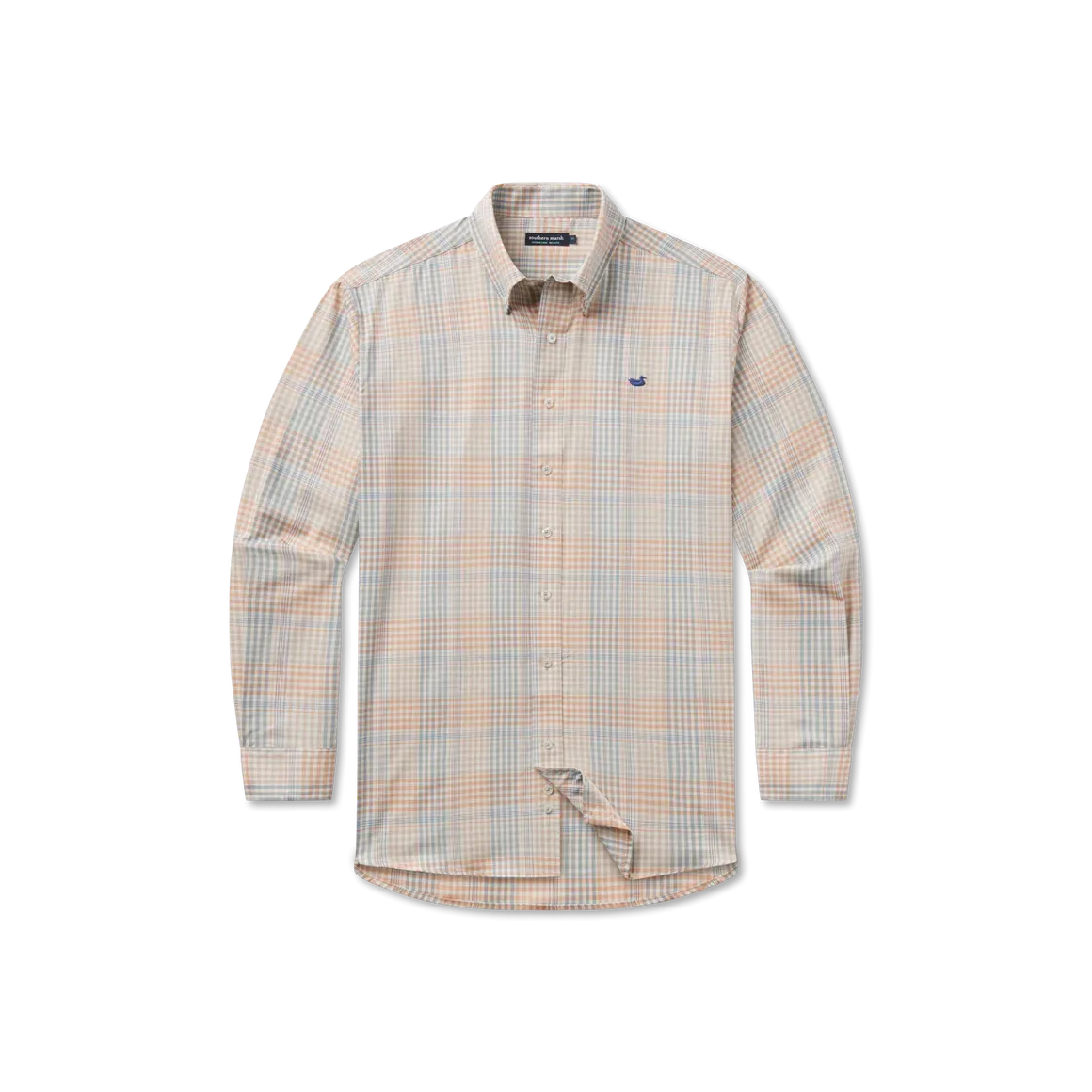 Southern Marsh Edgefield Windowpane Dress Shirt