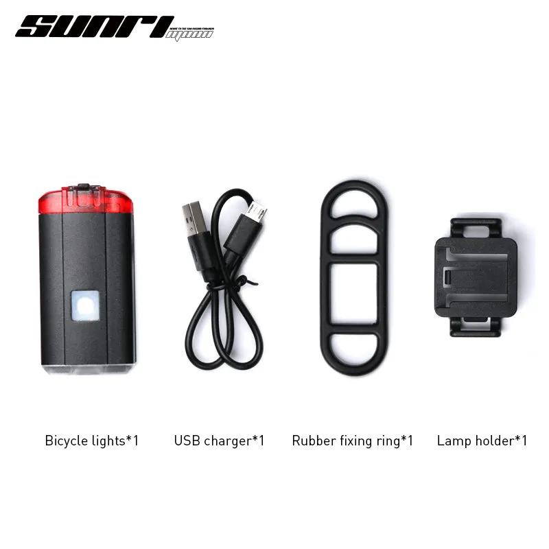 Sunrimoon USB Rechargeable Bike Top Light