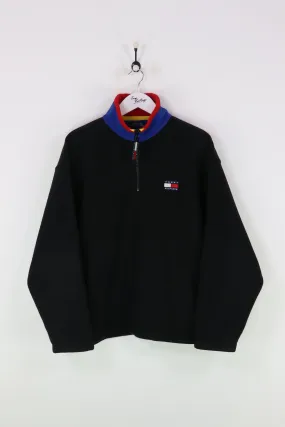 Tommy Hilfiger 1/4 Zip Fleece Black Large