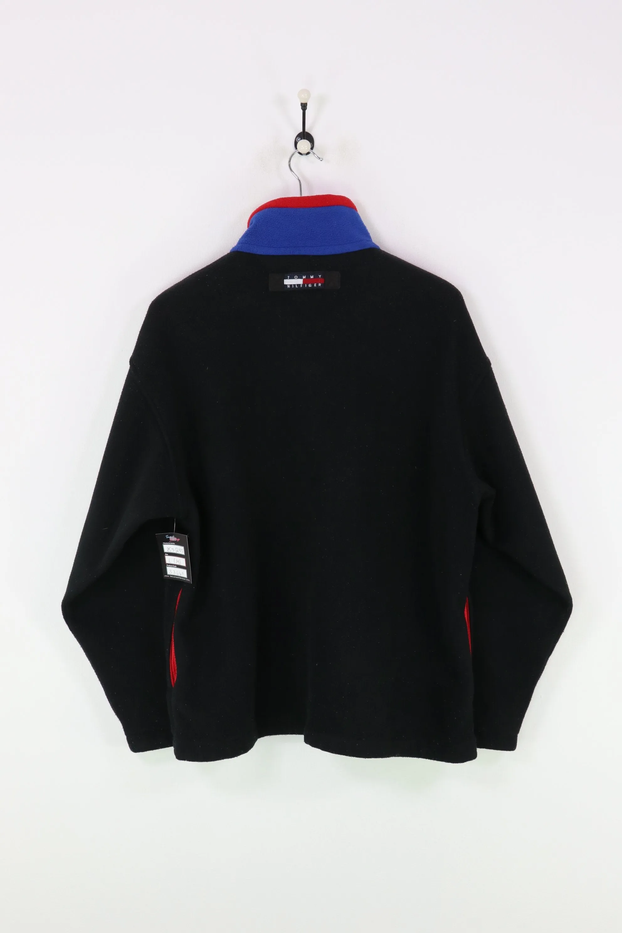 Tommy Hilfiger 1/4 Zip Fleece Black Large