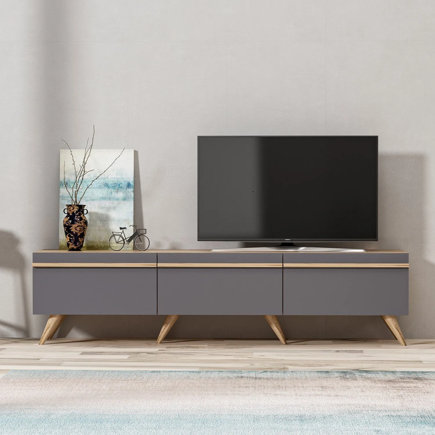 TV Stand Amsterdam - Anthracite