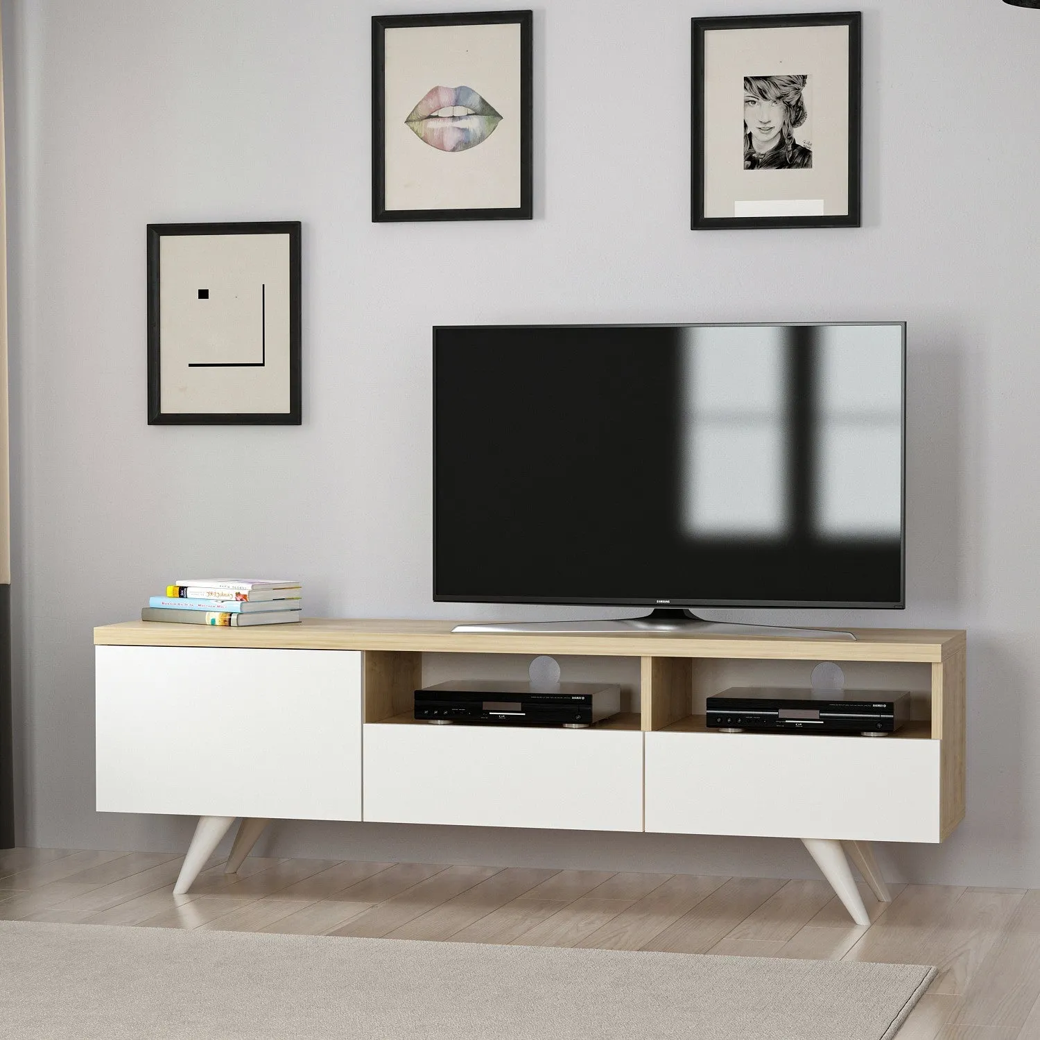 TV Stand Brüksel - White