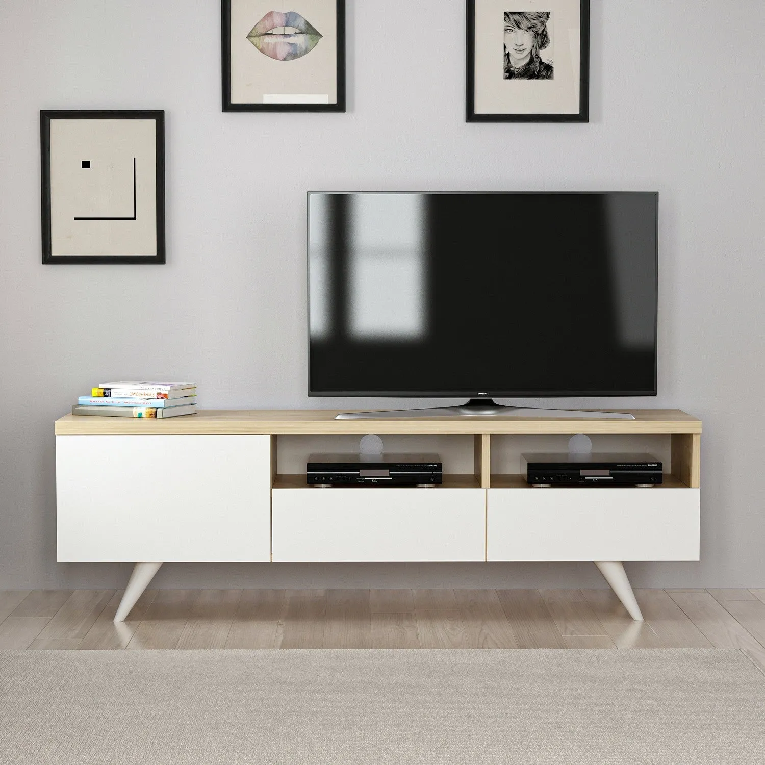 TV Stand Brüksel - White