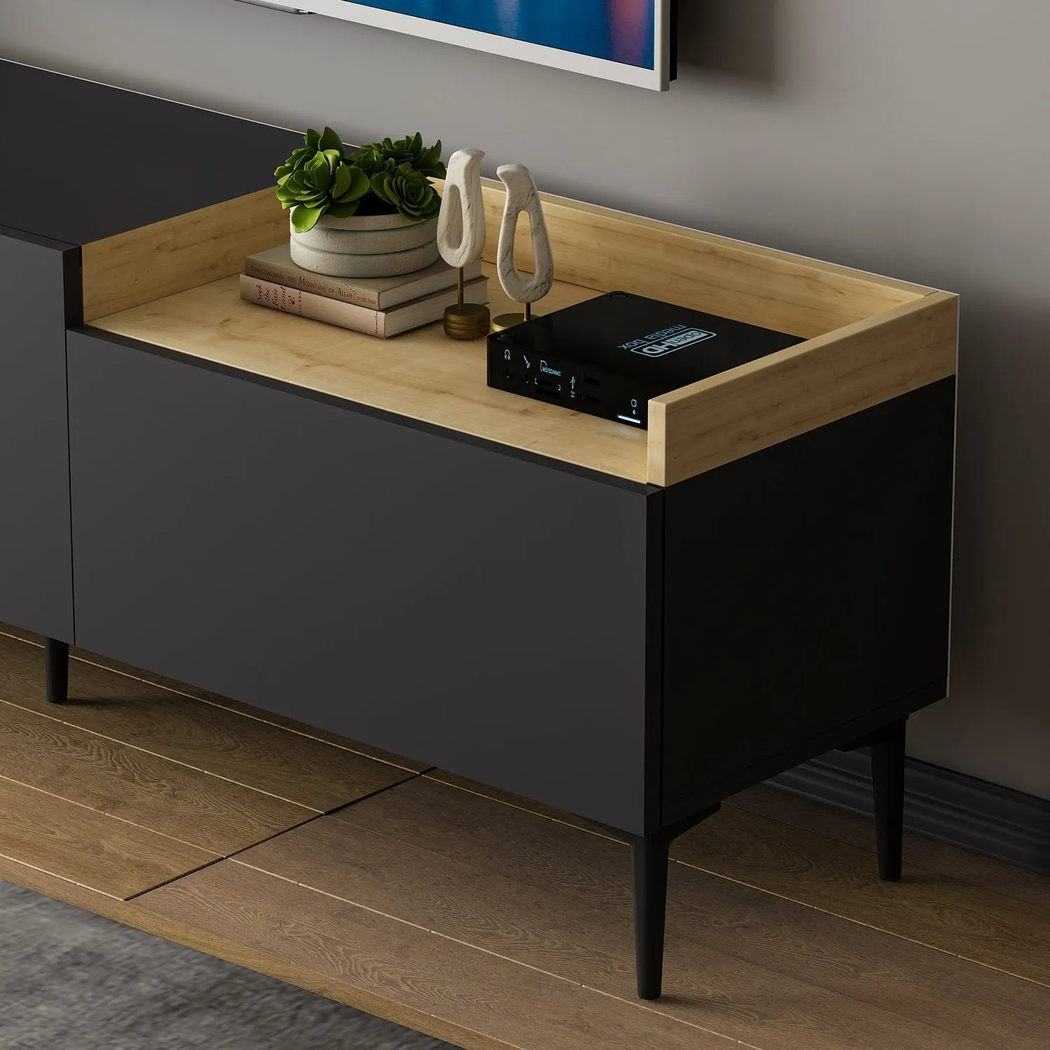 TV Stand Mia - Anthracite