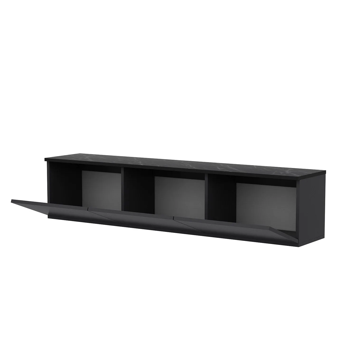 TV Stand Neon Illuminated - Anthracite