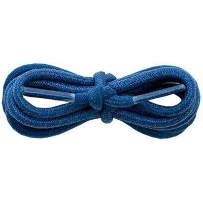 Wholesale Waxed Cotton Round 3/16 - Navy (12 Pair Pack) Shoelaces