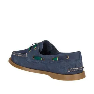 Women's Authentic Original Varsity Boat Shoe - Navy (STS84500)